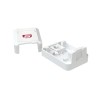 Корпус настенной розетки для установки 1-ой вставки типа Keystone Jack бел. SYSMATRIX MB 1WH