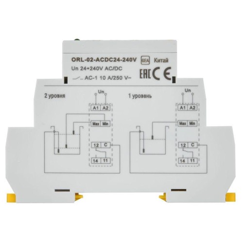 Реле наполн./дренаж ORL 24-240В AC/DC IEK ORL-02-ACDC24-240V