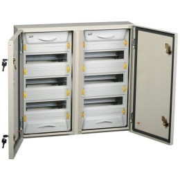 Корпус ЩРн-2х36з-1 PRO У2 IP54 метал. IEK MKM16-N-2X36-54-ZU