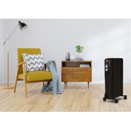 Радиатор масляный 9 секц. 2000Вт Classic black BOH/CL-09BRN 2000 Ballu НС-1050889