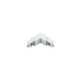 Коннектор "L" для трековых систем лев. бел. DesignLed 00-00005443