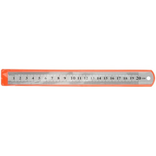 Линейка нержавеющая 200х19мм FIT 19002