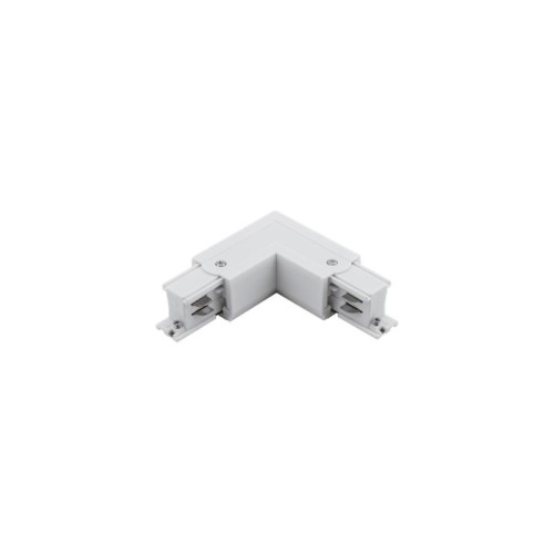 Коннектор "L" для трековых систем прав. бел. DesignLed 00-00005444