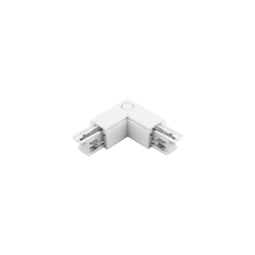 Коннектор "L" для трековых систем прав. бел. DesignLed 00-00005444
