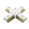 Коннектор X-образный PTR CX-WH накладной/подвесной шинопровод бел. Pro JazzWay 5010888