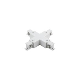 Коннектор "X" для трековых систем бел. DesignLed 00-00005447