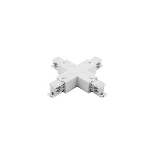 Коннектор "X" для трековых систем бел. DesignLed 00-00005447