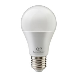 Лампа светодиодная RS A60 E27 12W 220-240V 4000К 12Вт 1200лм Ra 90 грушевидная Русский Свет 15010345