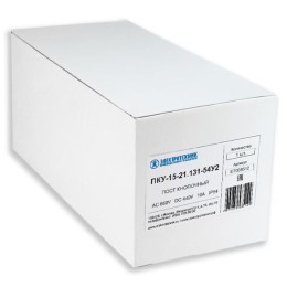 Пост кнопочный ПКУ 15-21.131-54 У2 (1хСКЛ11 зел. 220В+1хКЕ081/2 (1з+1р) черн.+1хКЕ081/2 (1з+1р) крас