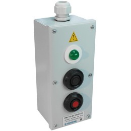 Пост кнопочный ПКУ 15-21.131-54 У2 (1хСКЛ11 зел. 220В+1хКЕ081/2 (1з+1р) черн.+1хКЕ081/2 (1з+1р) крас