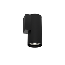 Светильник светодиодный архитектурный Gutta Single 1х10Вт 3000К IP67 18град. RAL9005 черн. VARTON V1
