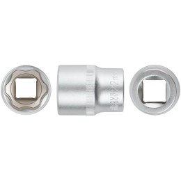 Головка шестигранная CrV 1/2дюйм 22мм FIT 62052