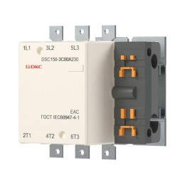 Контактор магнитный DSC150-3C00A230 150А 75кВт (AC3) 220В AC YON DSC150-3C00A230