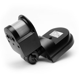 Сенсор включения освещения 180град. LX-16C/Bl настенный черн. Camelion 6451