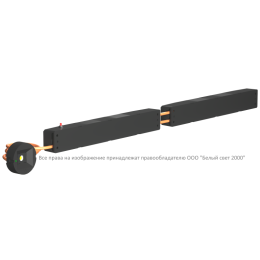 Светильник аварийный BS-OKO-83-L1-INEXI3 Black Белый свет a15281