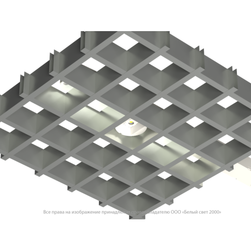 Светильник аварийный BS-OKO-83-L1-INEXI3 GR Белый свет a15285