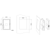 Комплект для выносного монтажа панели STV900 SE SEOP-1102