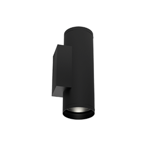 Светильник светодиодный архитектурный Gutta Twin 2х10Вт 5000К IP67 18град. RAL9005 черн. VARTON V1-G