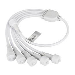 Коннектор питания ARD-CLASSIC-SYNC-RGB White (230В 5 ports) (Ardecoled закр.) Arlight 031805