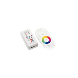 Контроллер сенсорный RF-RGBW-S-24A RGB+W2.4G 4Chх6А 12/24В бел. SWG Standard 00-00000296
