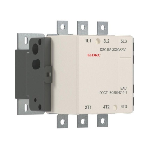 Контактор магнитный DSC185-3C00A230 185А 90кВт (AC3) 220В AC YON DSC185-3C00A230