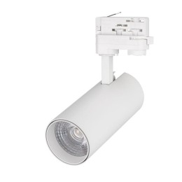 Светильник светодиодный LGD-GERA-TRUECOLOR-4TR-R74-20W Warm3000 CRI98 WH 24 deg IP20 230В металл Arl