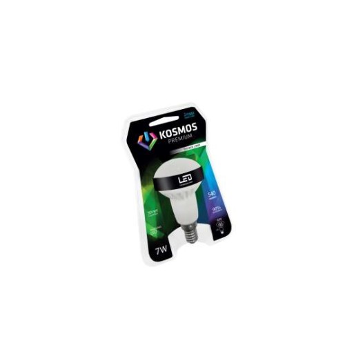 Лампа светодиодная KOSMOS premium 7Вт REFLECTOR 50мм E14 230В 4500К Космос KLED7wR50230vE1445