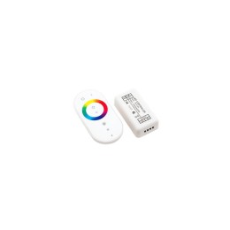 Контроллер радио RGB сенсорный RF-RGB-S-18A-WH2 18А 12/24В модель 2 бел. SWG Standard 00000000963