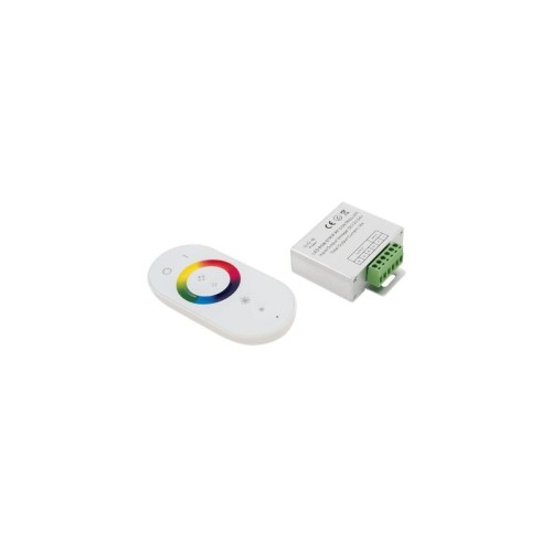 Контроллер радио touch DELUCE RF-RGB-S-18A-WH1 18А 12/24В SWG Standard 00000000279