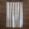 Гирлянда светодиодная "Тающие сосульки" 10шт х100см шаг 100см 960LED бел. 60Вт 24В IP67 соединяемая