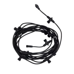 Гирлянда светодиодная "Тающие сосульки" 10шт х100см шаг 100см 960LED бел. 60Вт 24В IP67 соединяемая