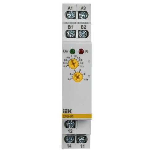 Реле тока ORI 0.2-2А 24-240В AC/24В DC IEK ORI-01-2