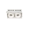 Корпус светильника COMBO-CRD2-WH-2 IP20 потолочн. встраив. поворотн. бел. алюм. SWG PRO 00-00009944