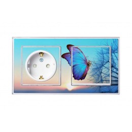 Выключатель 1-кл. СП AtlasDesign Art 10А IP20 (сх. 1) 10AX механизм бел. SE ATN200111