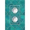 Розетка 1-м СП AtlasDesign Art 16А IP20 с заземл. защ. шторки механизм бел. SE ATN200145
