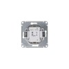 Выключатель 1-кл. СП AtlasDesign 10А IP20 (сх. 1) 10AX механизм алюм. SE ATN000311