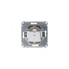 Розетка 1-м СП AtlasDesign 16А IP20 с заземл. защ. шторки механизм алюм. SE ATN000345