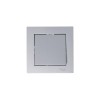 Переключатель проходной 1-кл. СП AtlasDesign 10А IP20 (сх. 6) 10AX механизм алюм. SE ATN000361
