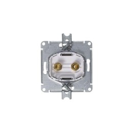 Розетка аудио 2-м AtlasDesign алюм. SE ATN000387