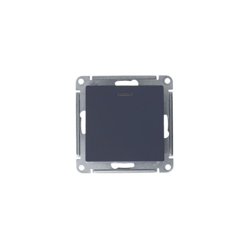 Выключатель 1-кл. СП AtlasDesign 10А IP20 (сх. 1а) 10AX с подсветкой механизм грифель SE ATN000713