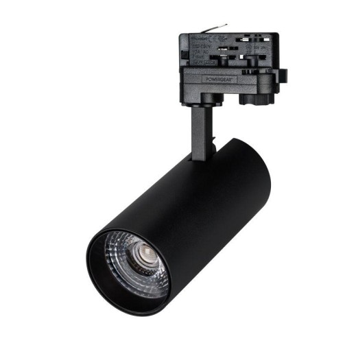 Светильник светодиодный LGD-GERA-TRUECOLOR-4TR-R74-20W Warm3000 CRI98 BK 24 deg IP20 230В металл Arl