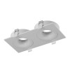 Корпус светильника COMBO-2S2-WH IP20 потолочн. встраив. наклон.-поворотн. бел. SWG PRO 00-00004158