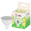 Лампа светодиодная GREEN LINE MR16-6W-830-GU5.3 GL 6Вт софит 3000К свет тепл. GU5.3 Эра Б0067076