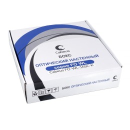 Бокс оптический FO-WL-16SC-K на 16 SC LC duplex настен. со сплайс-кассетой без пигтейлов и проходных