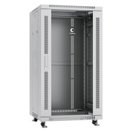 Шкаф монтажный телекоммуникационный напольный SH-05C-22U60/80 19дюйм 22U 600х800х1166мм для распреде