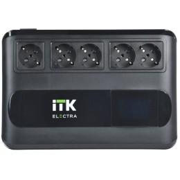 Источник бесперебойного питания ELECTRA LT5 600В.А/360Вт LCD с АКБ 1х7А.ч ITK ELT5-600VA-1-001