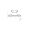 Корпус светильника COMBO-42-WH IP20 потолочн. встраив. наклон. бел. SWG PRO 00-00004182