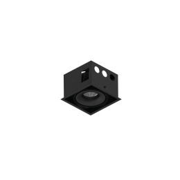 Корпус светильника COMBO-CRD1-BL IP20 потолочн. встраив. поворотн. черн. SWG PRO 00-00006672