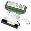 Фонарь аккумуляторный LED51523 2LED 3Вт 3 режима USB аккум. 4В черн. (бокс) Ultraflash 14662