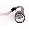 Фонарь аккумуляторный LED51523 2LED 3Вт 3 режима USB аккум. 4В черн. (бокс) Ultraflash 14662